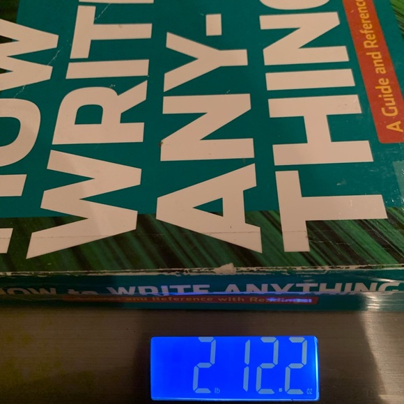 How to Write Anything, Best Selling Paperback Book, textbook - Picture 3 of 3